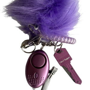 Purple/Pink 2-Piece Self Defense Chain